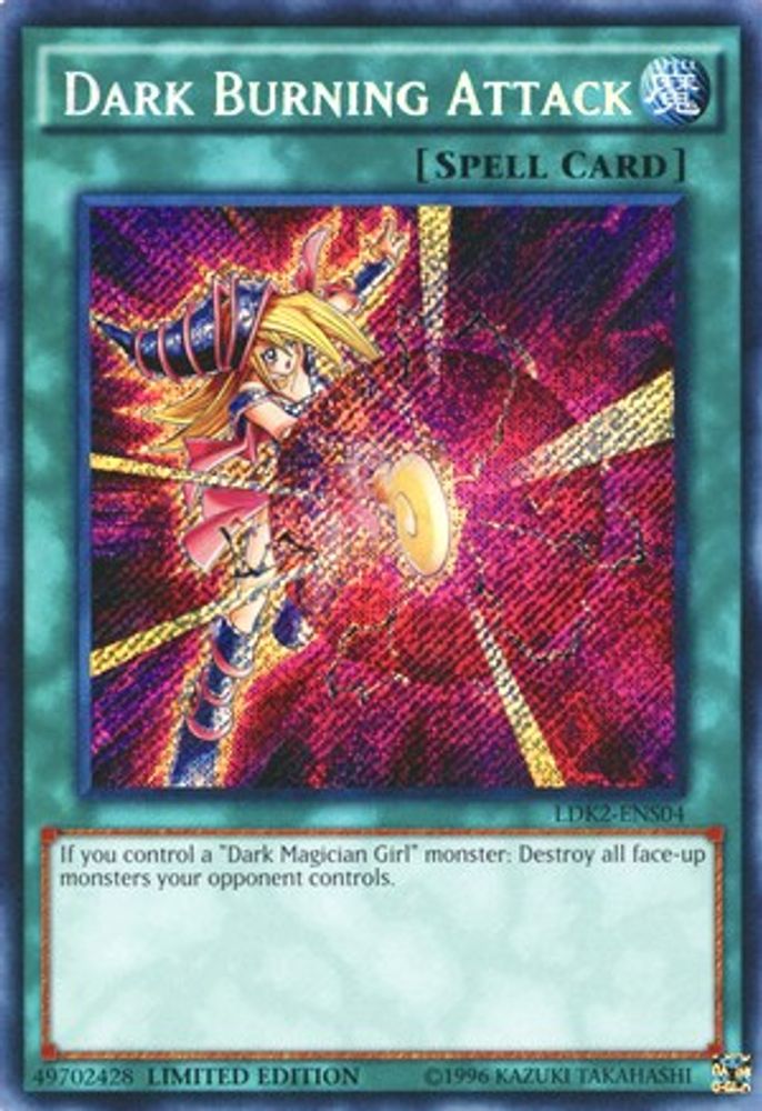 Dark Burning Attack, Limited, front