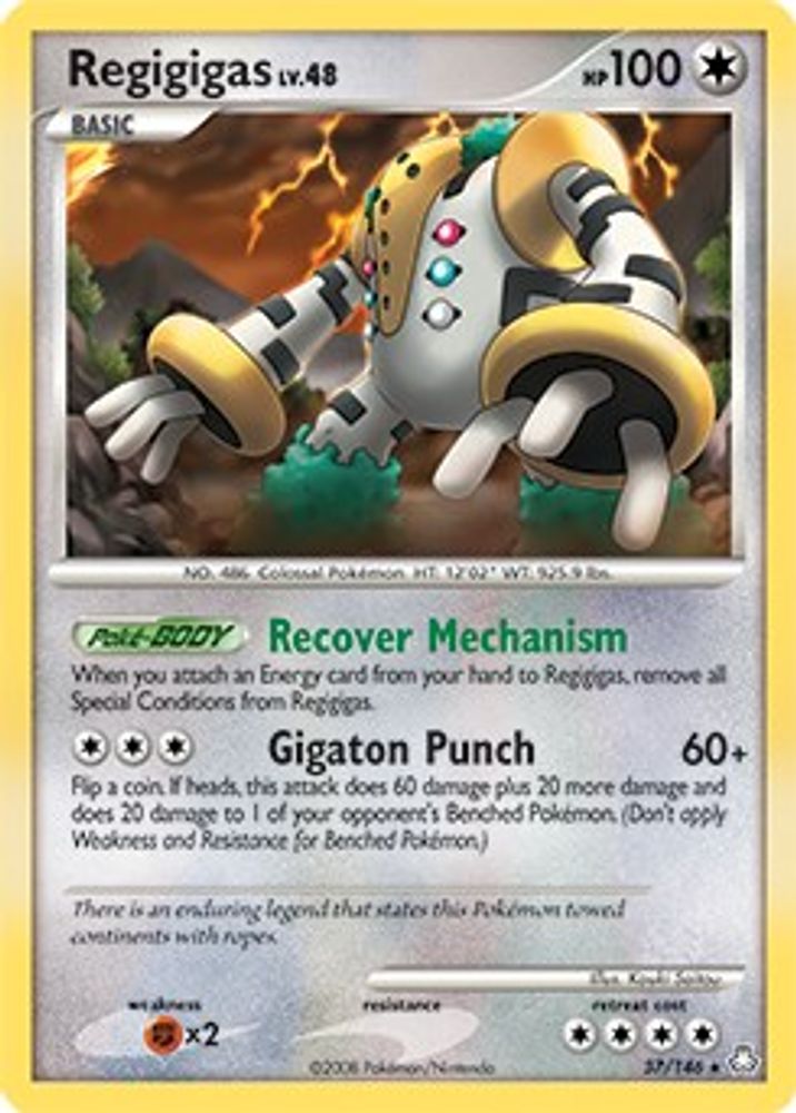 Regigigas - 37/146 (DP Legends Awakened)