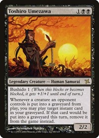 Toshiro Umezawa, Betrayers of Kamigawa