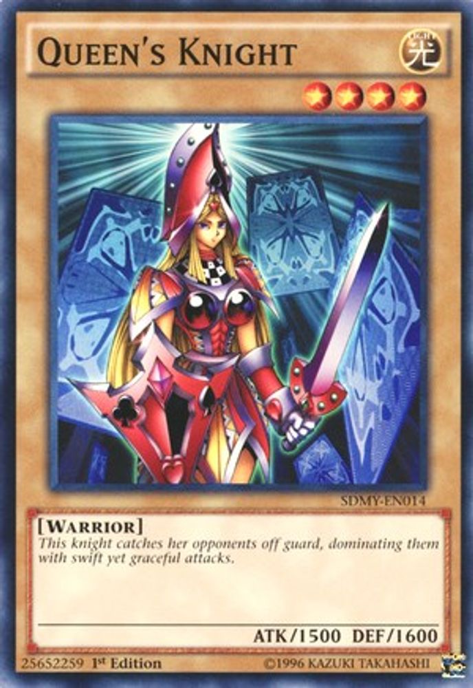 Queen's Knight, 1st-edition, front