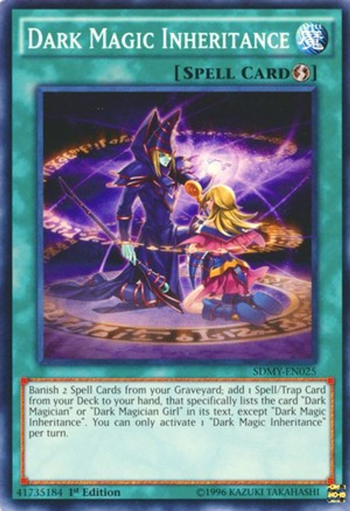 Dark Magic Inheritance, 1st-edition, front