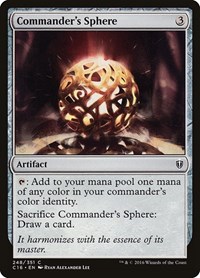 Commander's Sphere, Commander 2016