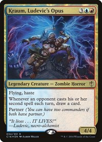 Kraum, Ludevic's Opus, Commander 2016