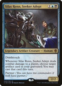 Silas Renn, Seeker Adept, Commander 2016