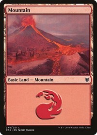 Mountain (348), Commander 2016