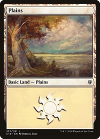 Plains (337), Commander 2016