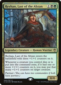 Reyhan, Last of the Abzan, Commander 2016