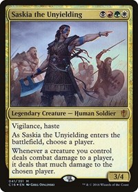 Saskia the Unyielding, Commander 2016