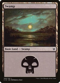 Swamp (343), Commander 2016