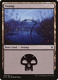Swamp (344), Commander 2016