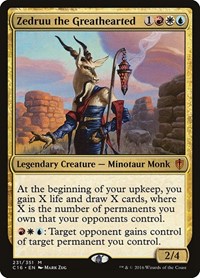 Zedruu the Greathearted, Commander 2016