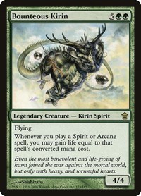 Bounteous Kirin, Saviors of Kamigawa