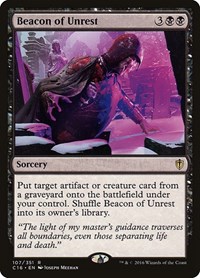 Beacon of Unrest, Commander 2016