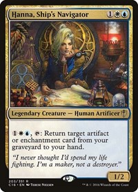 Hanna, Ship's Navigator, Commander 2016