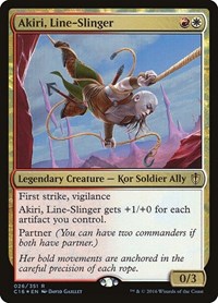 Akiri, Line-Slinger, Commander 2016
