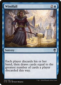 Windfall, Commander 2016