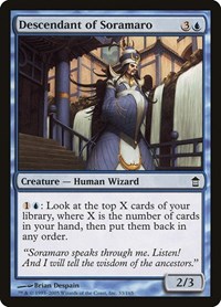 Descendant of Soramaro, Saviors of Kamigawa