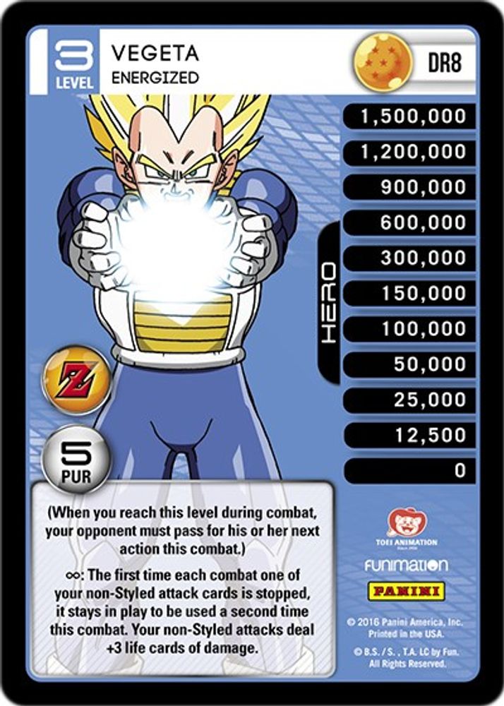 Vegeta - Energized, Standard, front