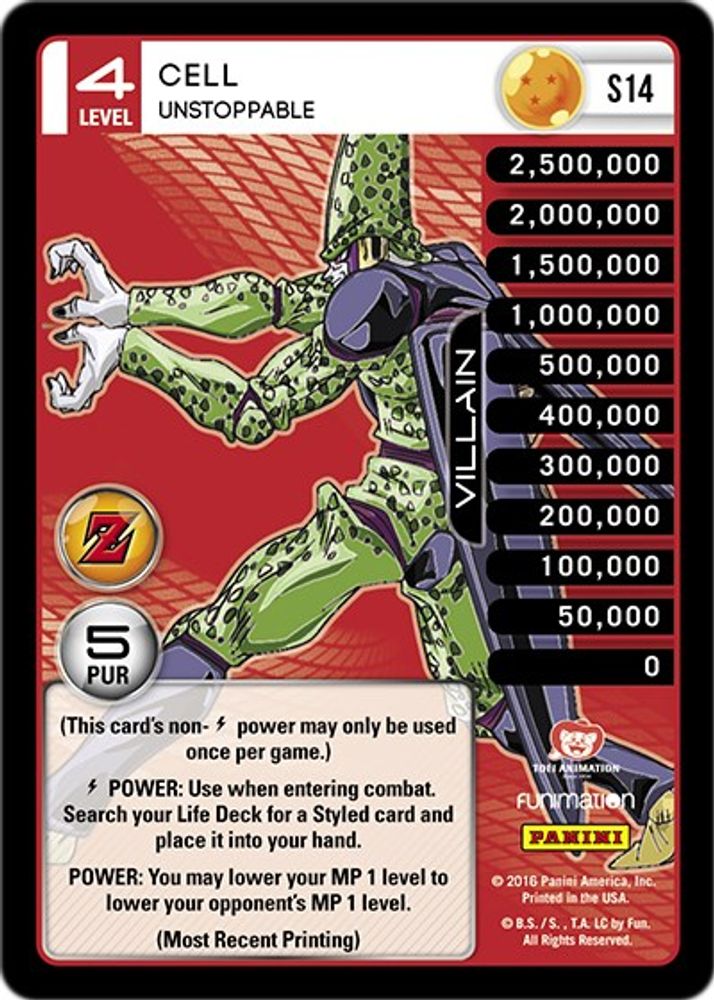 Cell - Unstoppable, Standard, front