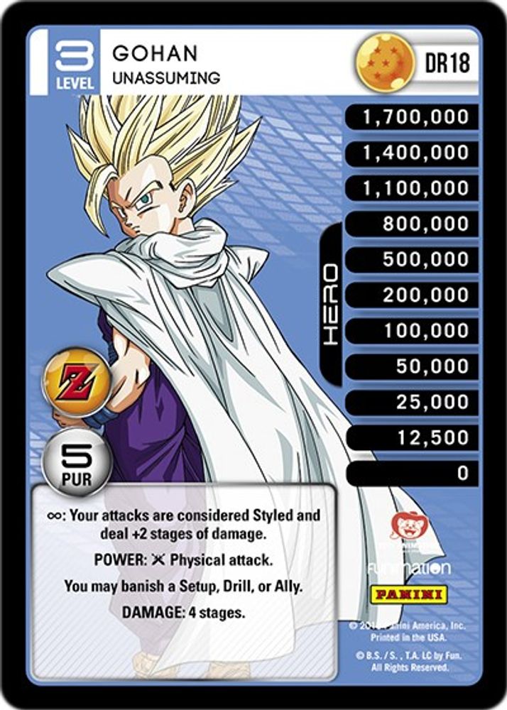 Gohan - Unassuming, Standard, front