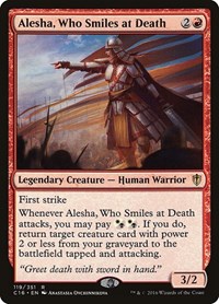 Alesha, Who Smiles at Death, Commander 2016