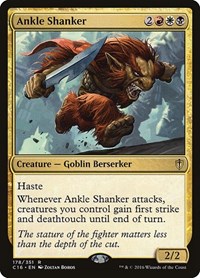 Ankle Shanker, Commander 2016