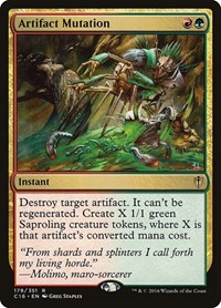 Artifact Mutation, Commander 2016