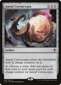 Astral Cornucopia, Commander 2016