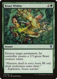 Beast Within, Commander 2016