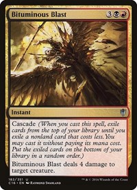 Bituminous Blast, Commander 2016