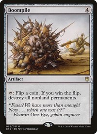Boompile, Commander 2016