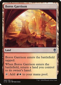 Boros Garrison, Commander 2016