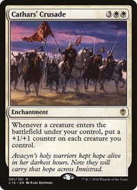 Cathars' Crusade, Commander 2016