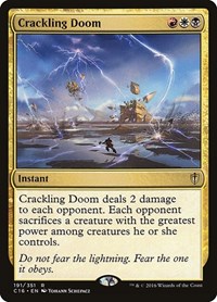 Crackling Doom, Commander 2016
