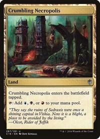 Crumbling Necropolis, Commander 2016