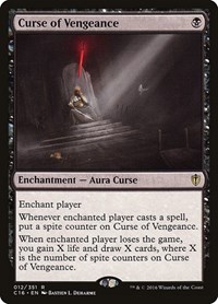 Curse of Vengeance, Commander 2016