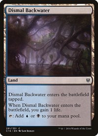 Dismal Backwater, Commander 2016
