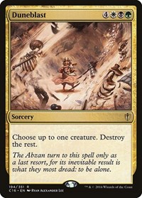 Duneblast, Commander 2016