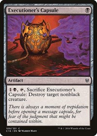 Executioner's Capsule, Commander 2016