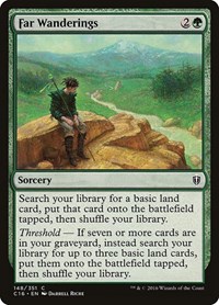 Far Wanderings, Commander 2016