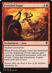 Frenzied Fugue, Commander 2016
