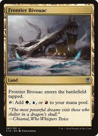 Frontier Bivouac, Commander 2016
