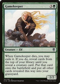 Gamekeeper, Commander 2016