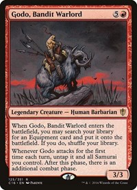 Godo, Bandit Warlord, Commander 2016