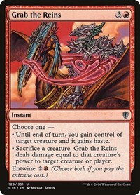 Grab the Reins, Commander 2016