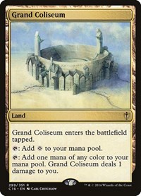 Grand Coliseum, Commander 2016