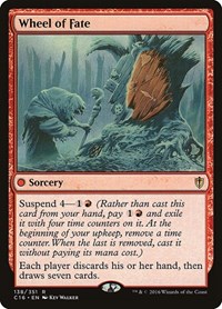 Wheel of Fate, Commander 2016