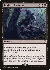 In Garruk's Wake, Commander 2016