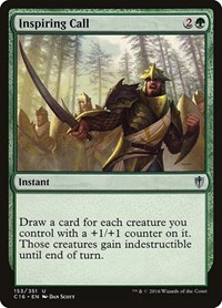 Inspiring Call, Commander 2016