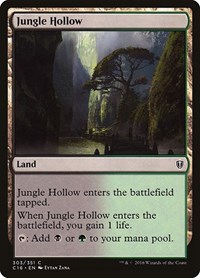 Jungle Hollow, Commander 2016